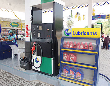 Four Nozzle Gilbarco Type Fuel Dispenser with Bennett Pump